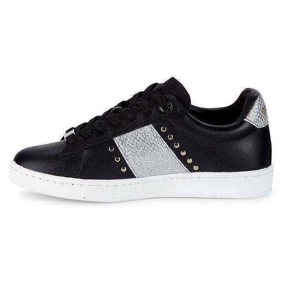 NWT Roberto Cavalli Sport Studded Logo Sneakers- Size 7 - Picture 1 of 12
